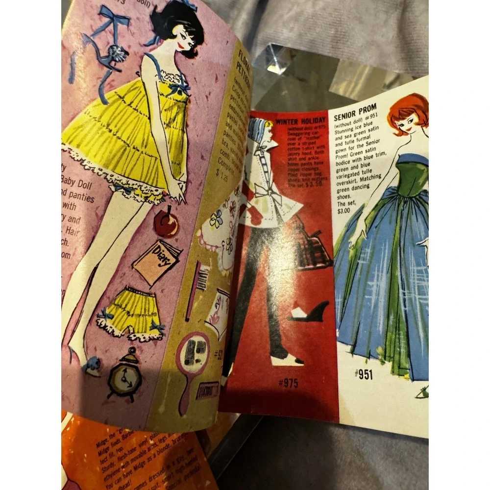 1962 BARBIE Best Friend MIDGE Doll  Original Box w/‎ Papers- VINTAGE Mattel #860